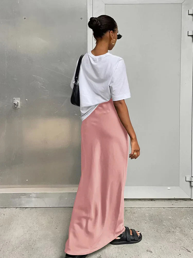 Arabelé Luxe Maxi Skirt™ — Flowing Elegance, All-Day Comfort