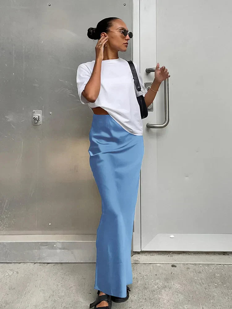 Arabelé Luxe Maxi Skirt™ — Flowing Elegance, All-Day Comfort