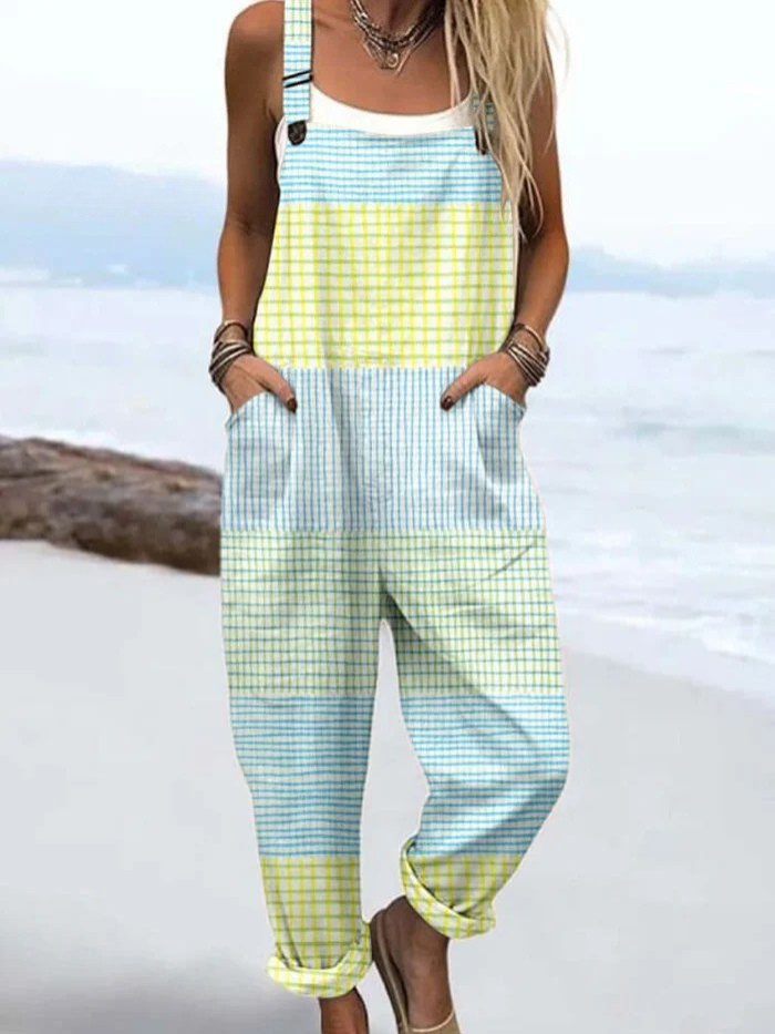 Wide-Leg Jumpsuit™ — Flowing Comfort Meets Vintage Charm