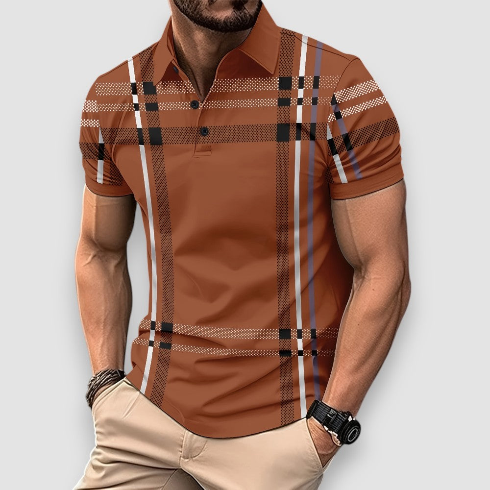VireoCut™ Short Sleeve Polo — Classic Fit, All-Day Breathability