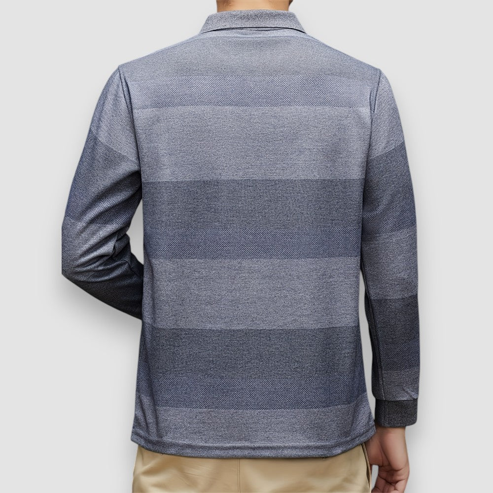 Striped Polo™ — Tailored Comfort Meets Modern Flair