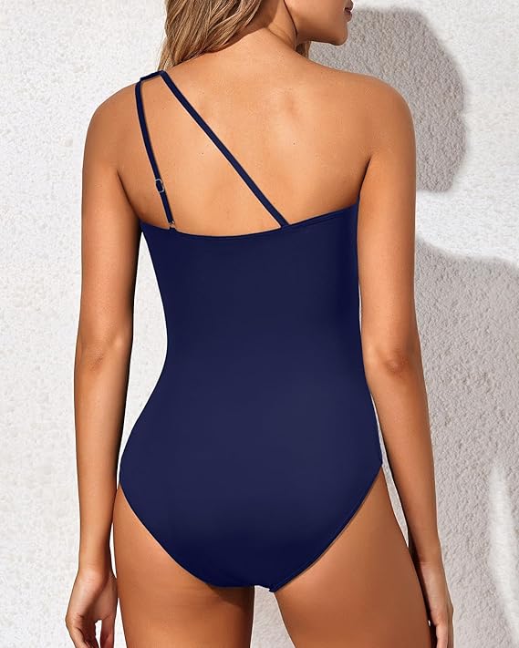 VeroLuce Asymmetric Swimsuit™ — Sculpted Fit, Effortless Elegance