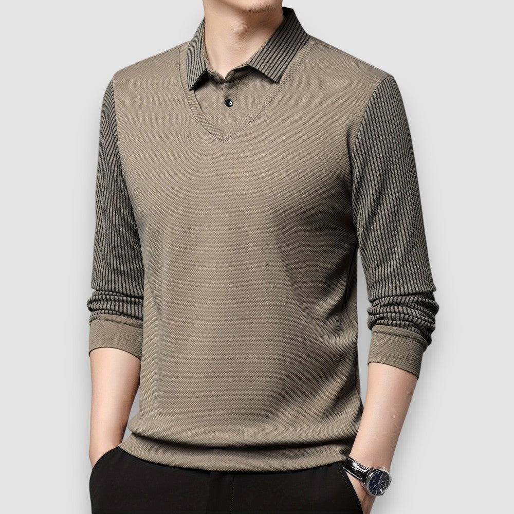 Ardene Long Sleeve Polo™ — Soft, Sleek, Effortlessly Versatile