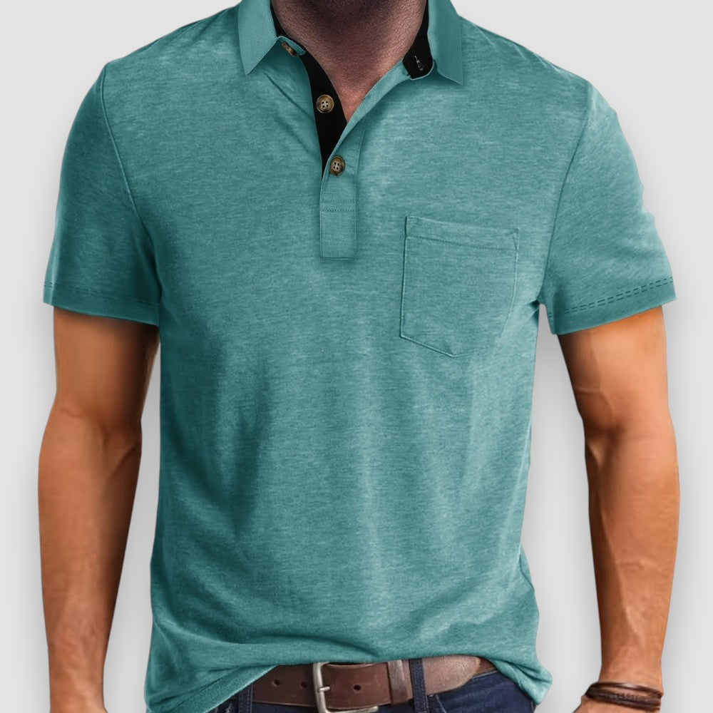 Vireo Classic Polo™ — Effortless Comfort, Timeless Style