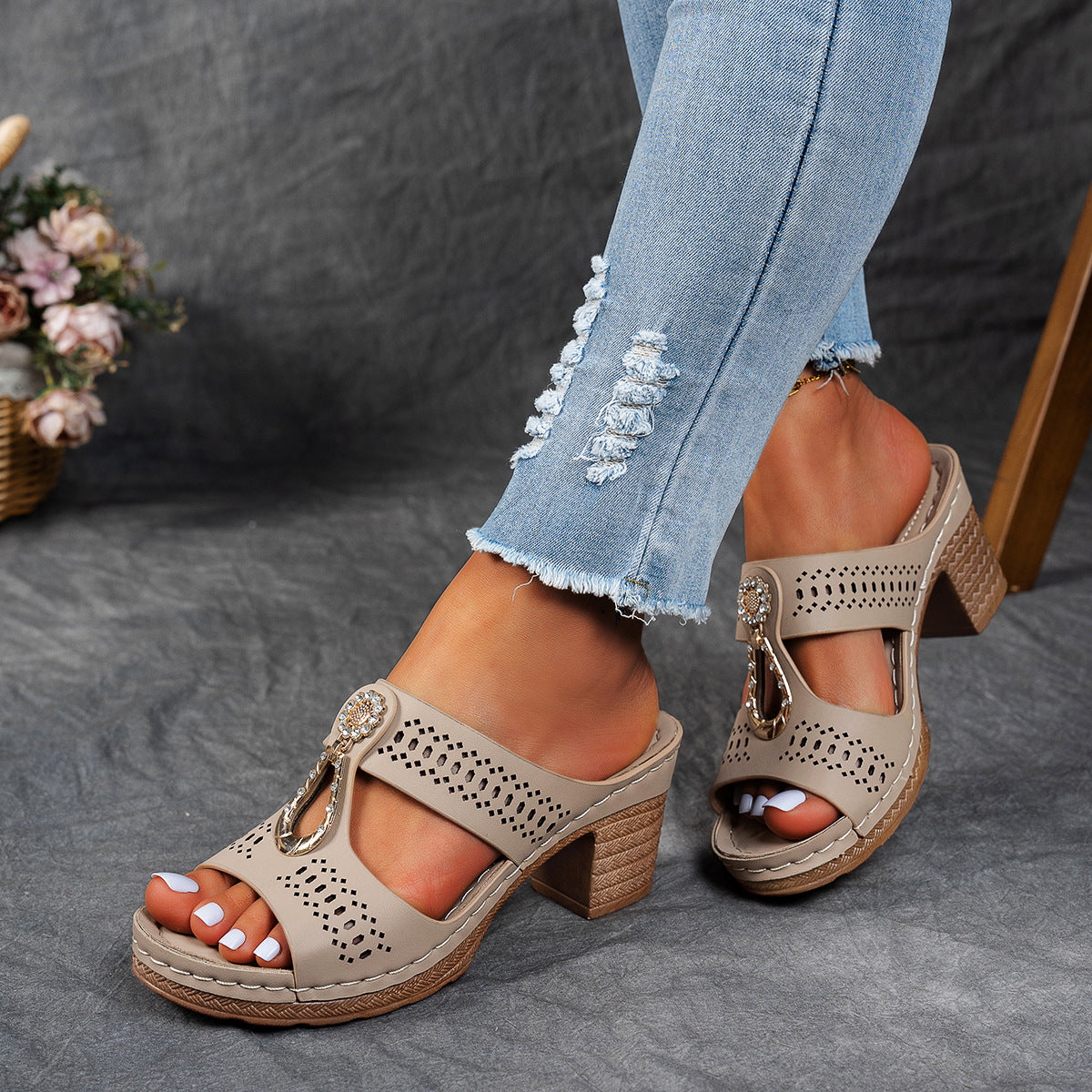 Comfort Sandals™ — Sparkle-Fresh Steps All Day
