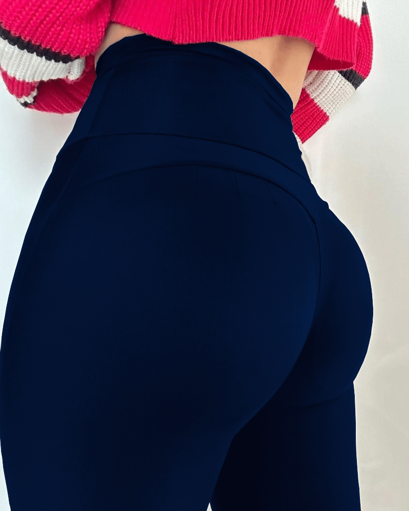 a-塑身收腹拉链提臀裤™ — Sculpted Fit with Seamless Comfort