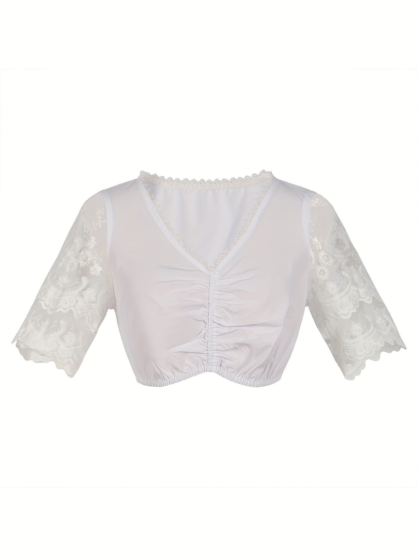 DirndlLuxe Classic Vintage Dirndl Dress – Traditional Bavarian Embroidered Costume
