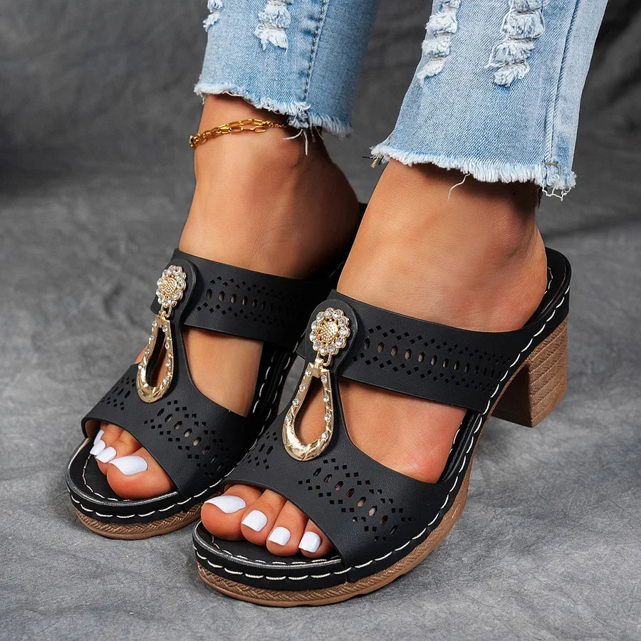 Comfort Sandals™ — Sparkle-Fresh Steps All Day