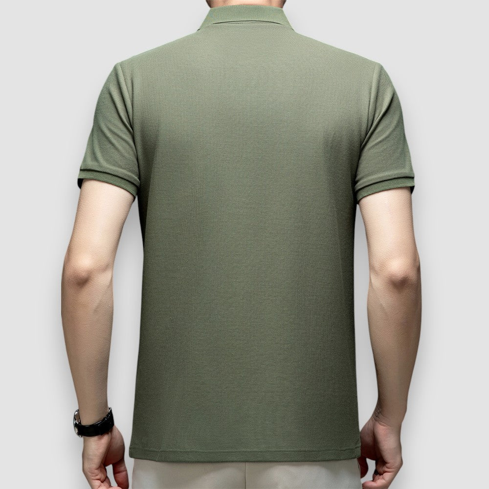 Alderidge Cotton Polo™ — Soft Breathable Classic Comfort
