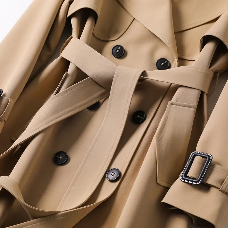 ArdentVogue™ Trench Coat — Sleek Comfort, Timeless Sophistication