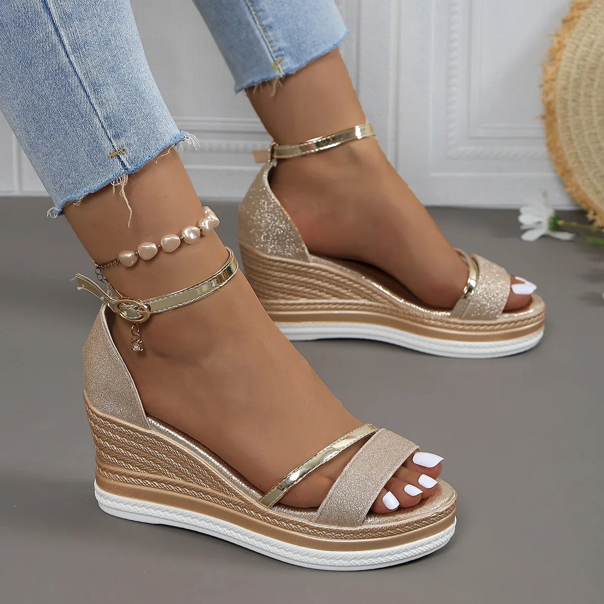 SorenaStride™ Sandals — Sleek Support With Featherlight Ease