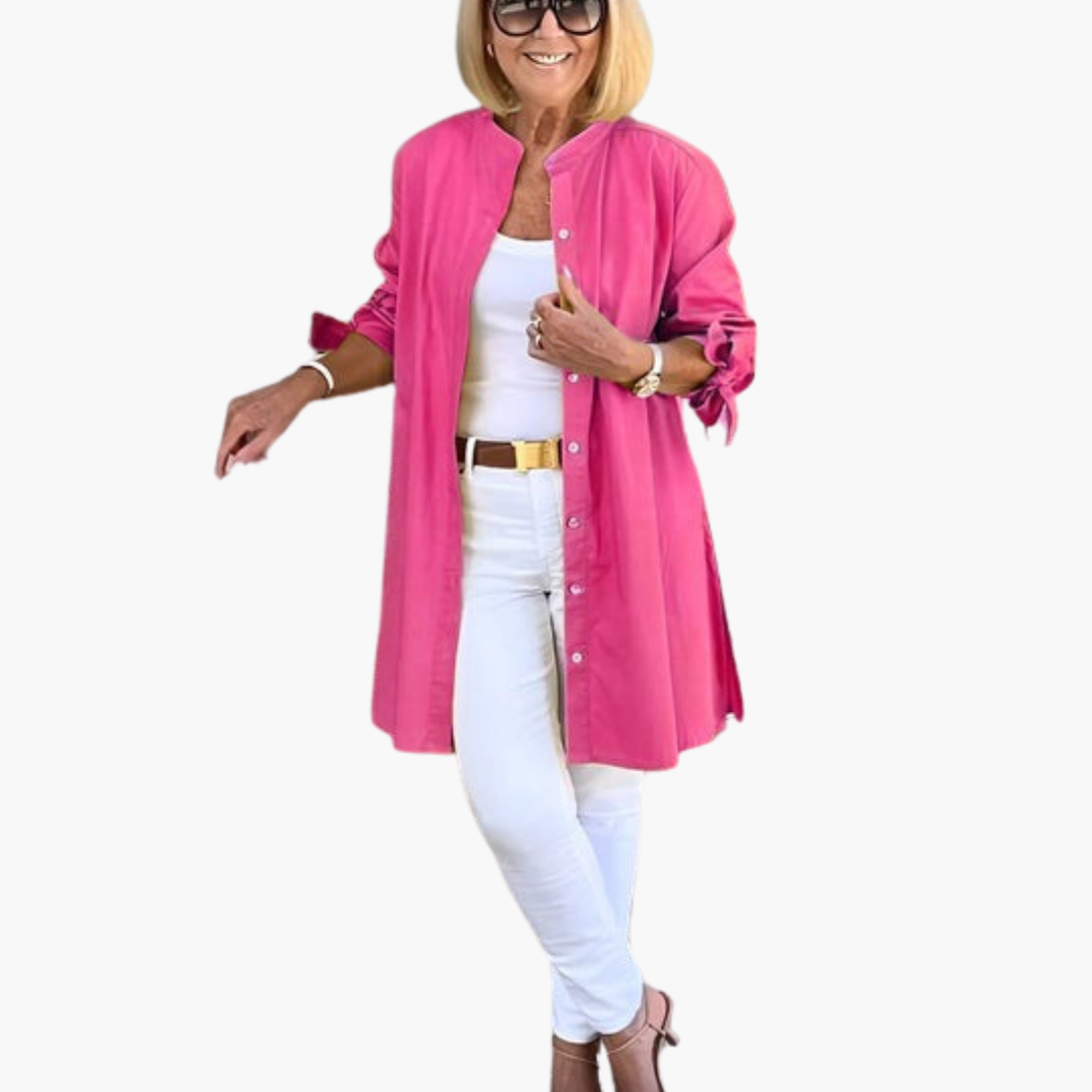 Lightweight Long Coat™ — Breezy Elegance, Anywhere-Ready