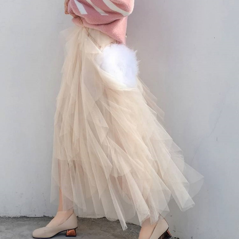 VelonaLayer™ Skirt — Light Layers, Effortless Elegance