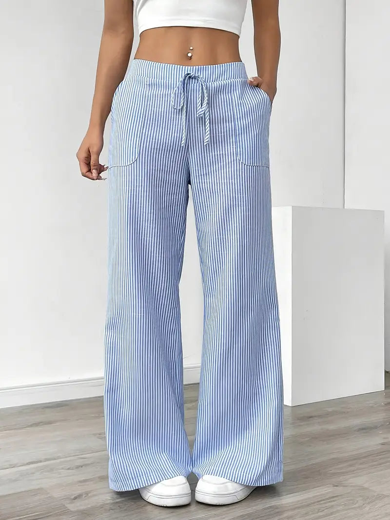 LioraLane Striped Pants™ — Streamlined Fit, Everyday Comfort