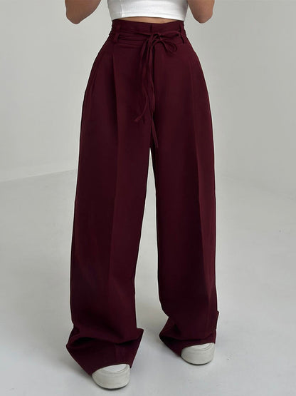 High-Waist Wide Leg Trousers™ — Flattering Ease, All Day Chic