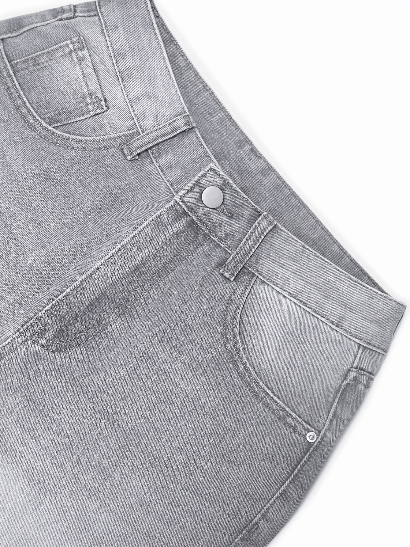 RetroWeave Vintage Jeans – Loose Fit Light-Wash Denim for Streetwear Style
