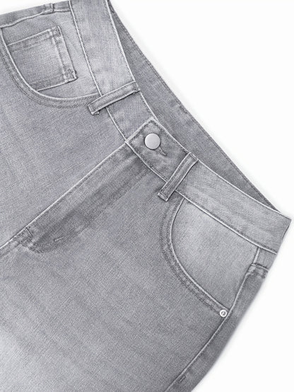 RetroWeave Vintage Jeans – Loose Fit Light-Wash Denim for Streetwear Style