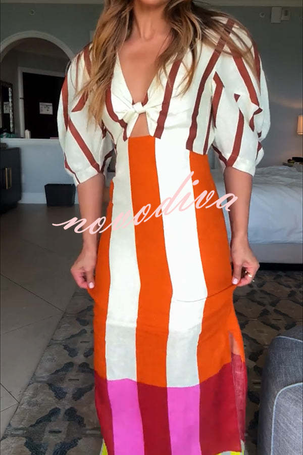 Linen Midi Dress™ — Breezy Elegance Meets Effortless Style