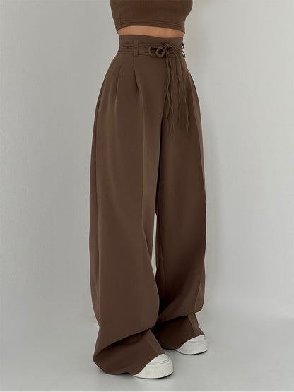High-Waist Wide Leg Trousers™ — Flattering Ease, All Day Chic