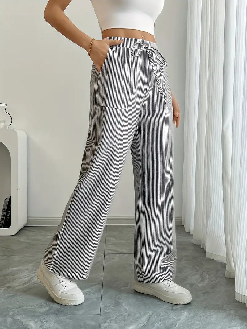 LioraLane Striped Pants™ — Streamlined Fit, Everyday Comfort