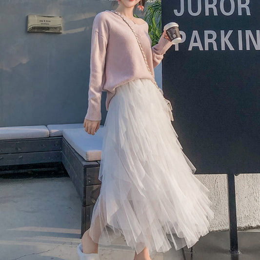 VelonaLayer™ Skirt — Light Layers, Effortless Elegance
