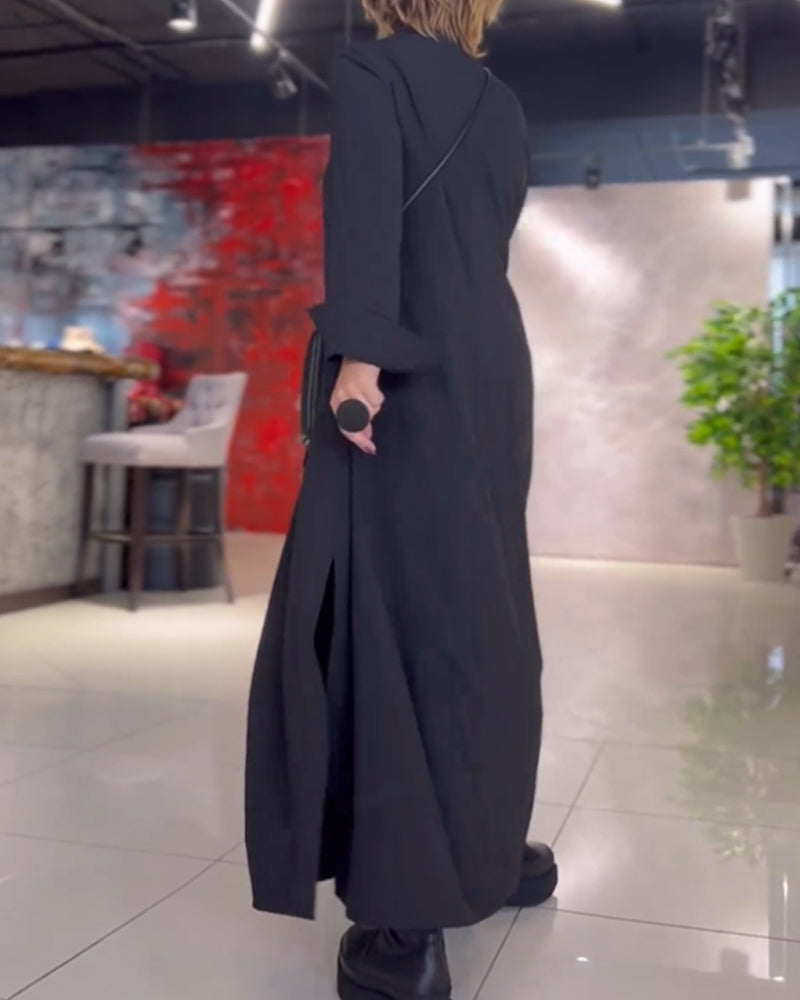 SoveraEase™ Maxi Dress — Flowing Comfort with Chic Ease