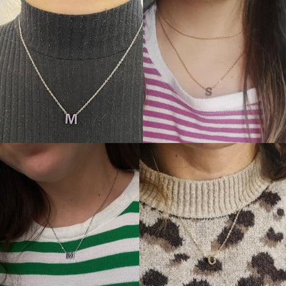 Initial Charm Necklace™ — Personalized Elegance for Every Day