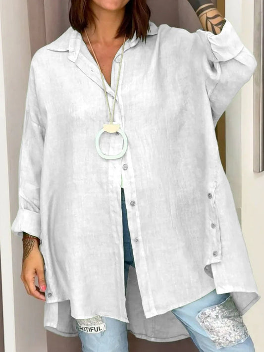 CalelaOversized™ Shirt — Breezy Comfort, Timeless Style