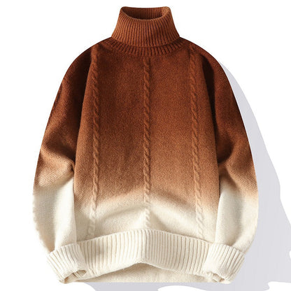 Gradient Ombre Wool Sweater™ — Cozy Sophistication in Soft Layers