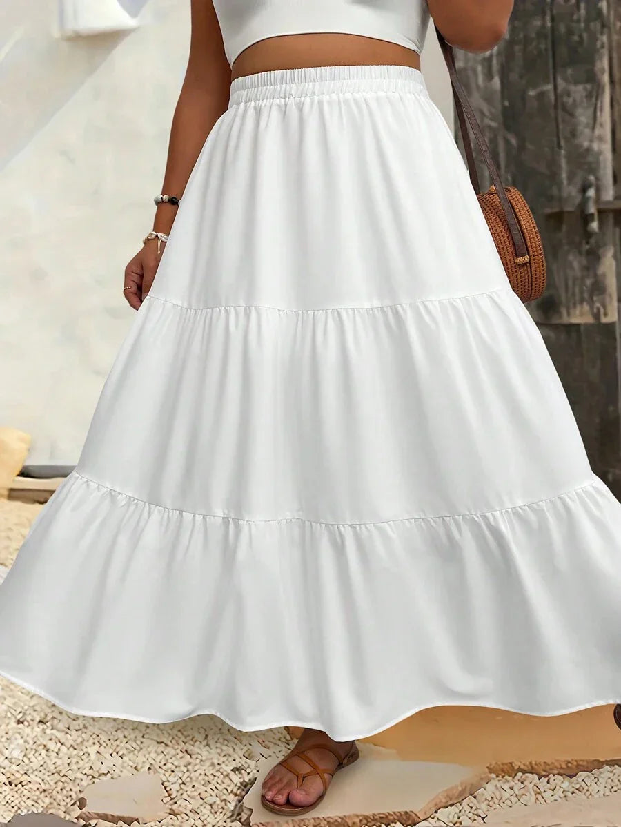 ElaraCurve™ Skirt — Flattering Comfort, Effortless Style