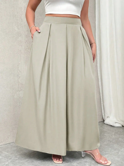 LuminaCurve™ Skirt — Flattering Comfort, Effortless Elegance