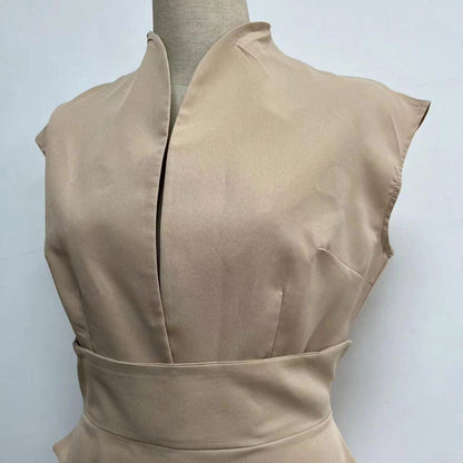 ArdenRise™ Sleeveless Belted Jumpsuit — Flattering Curves, Timeless Style