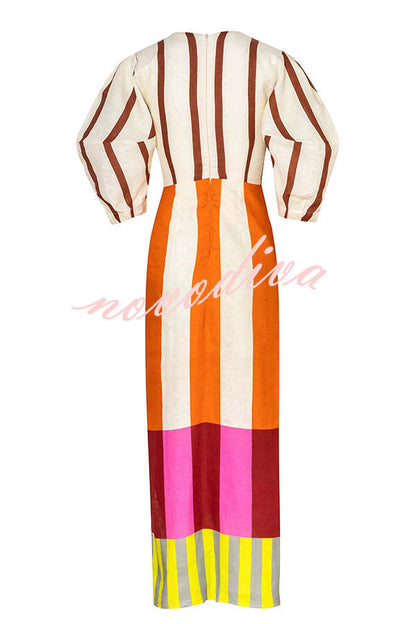 Linen Midi Dress™ — Breezy Elegance Meets Effortless Style