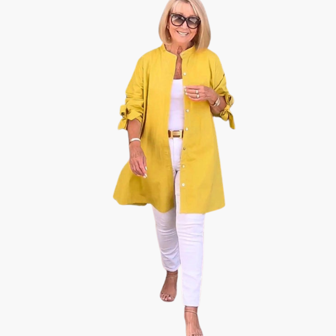 Lightweight Long Coat™ — Breezy Elegance, Anywhere-Ready