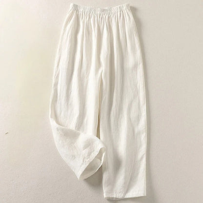 Solenne Linen Pants™ — Effortless Cool, Refined Comfort