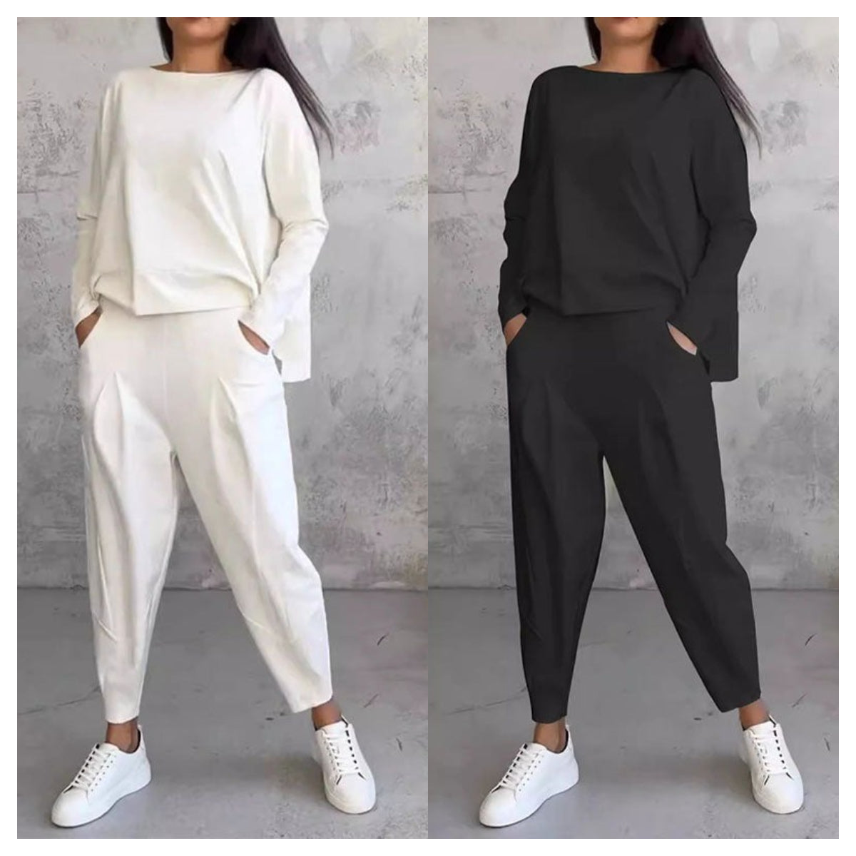 LoungeSet™ — Soft Breathable Comfort, Effortlessly Chic