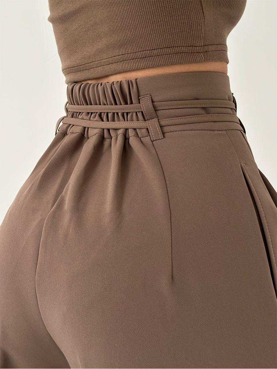 High-Waist Wide Leg Trousers™ — Flattering Ease, All Day Chic