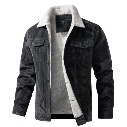 Arden Ridge Sherpa Corduroy Jacket™ — Cozy Texture Meets Effortless Edge