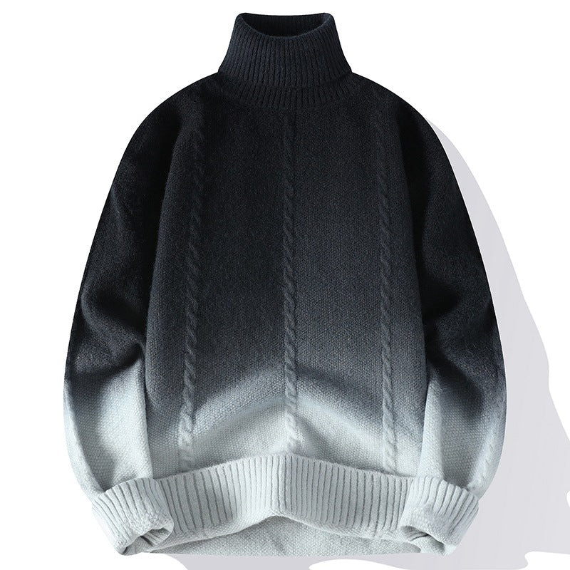 Gradient Ombre Wool Sweater™ — Cozy Sophistication in Soft Layers