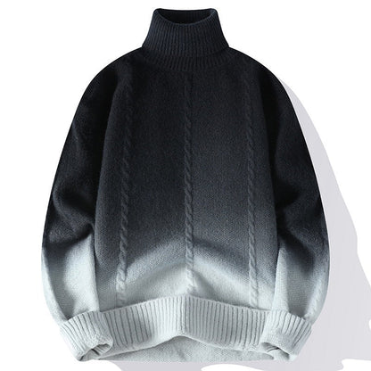 Gradient Ombre Wool Sweater™ — Cozy Sophistication in Soft Layers