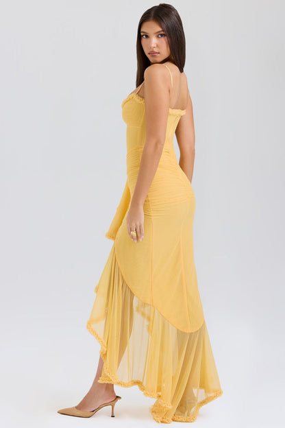 Lydia Dress — Sculpted Elegance in Motion