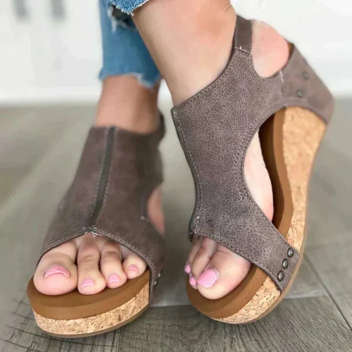 Mirovi Wedge Sandals™ — Effortless Comfort Meets Chic Style