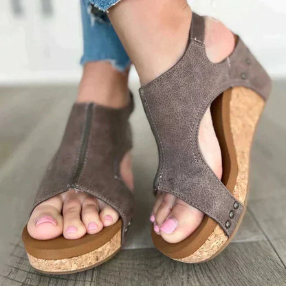 Mirovi Wedge Sandals™ — Effortless Comfort Meets Chic Style