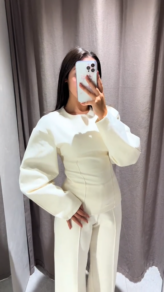 Liora Lounge Set™ — Cozy Chic, Effortless Silhouettes