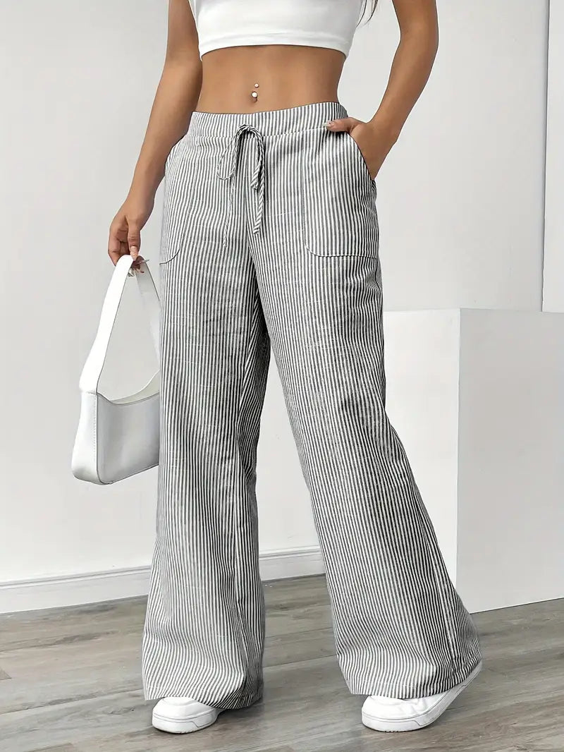 LioraLane Striped Pants™ — Streamlined Fit, Everyday Comfort
