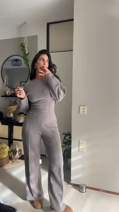 Liora Lounge Set™ — Cozy Chic, Effortless Silhouettes