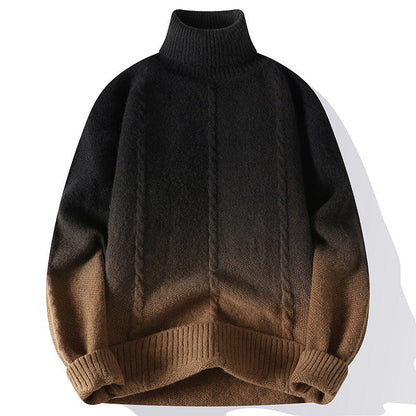 Gradient Ombre Wool Sweater™ — Cozy Sophistication in Soft Layers