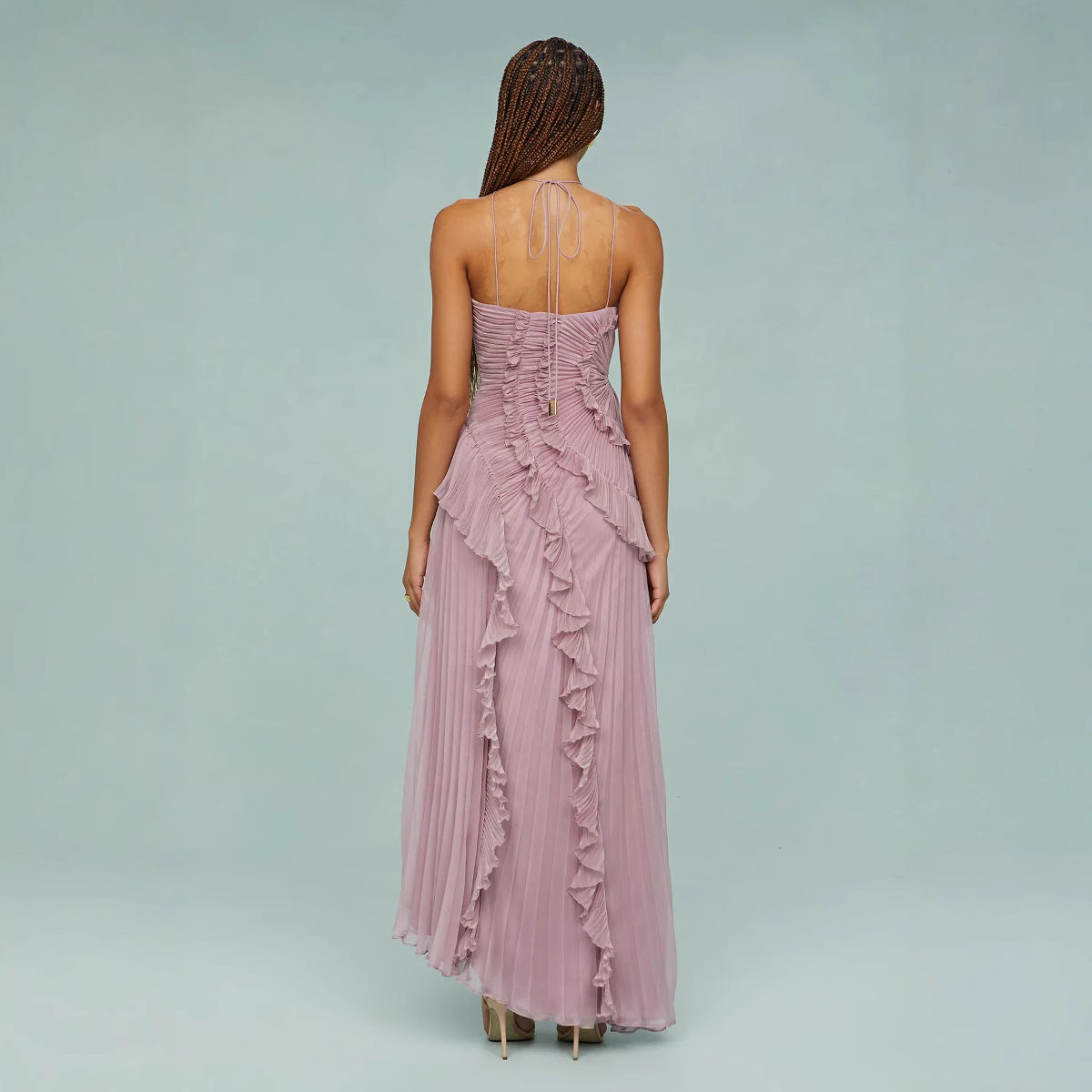 Lilac Maxi™ — Graceful Ruffles, Effortless Flow