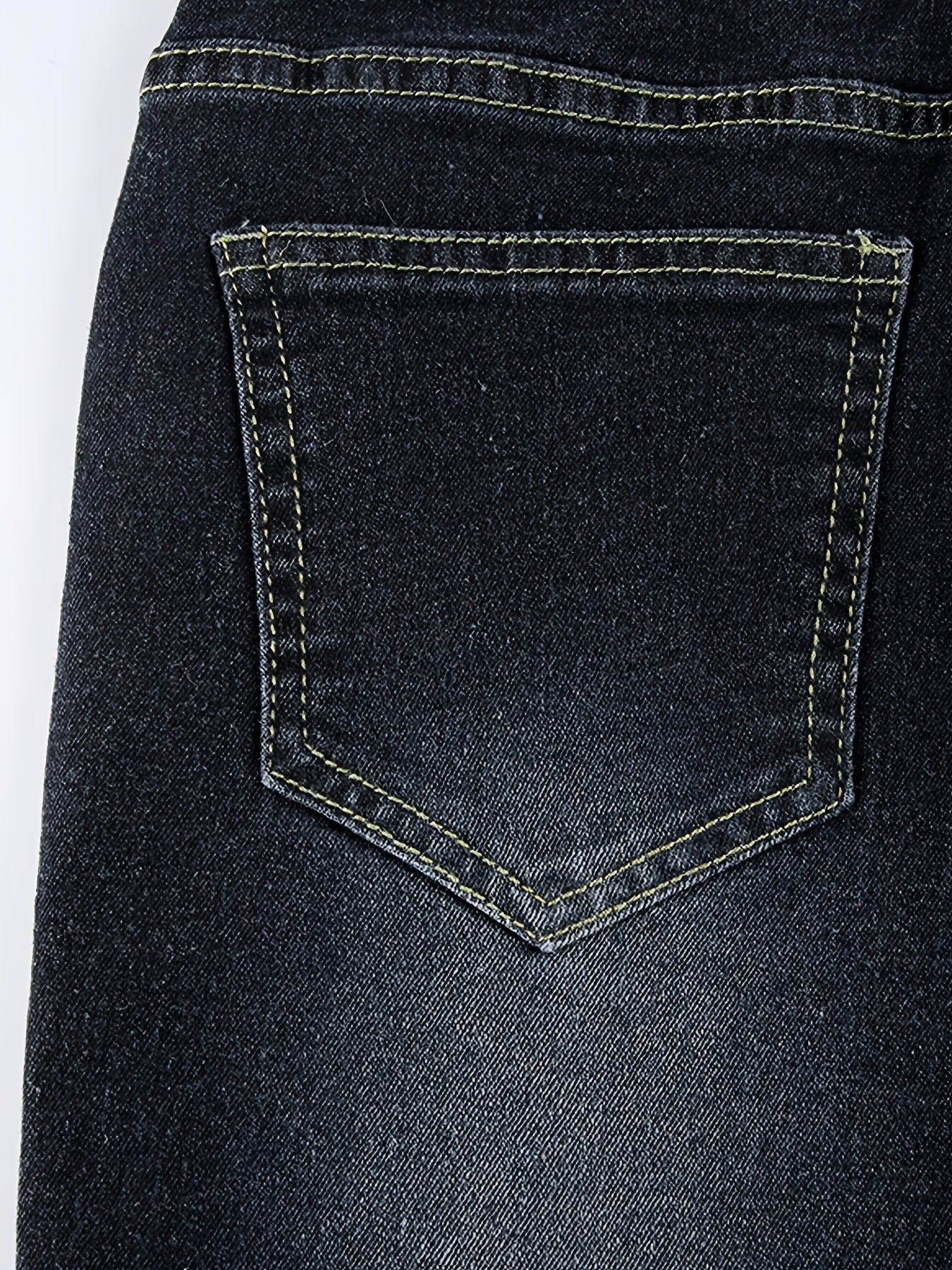 Low-Rise Wide Leg Jeans – Stylish Bootcut Denim with Stacked Hem