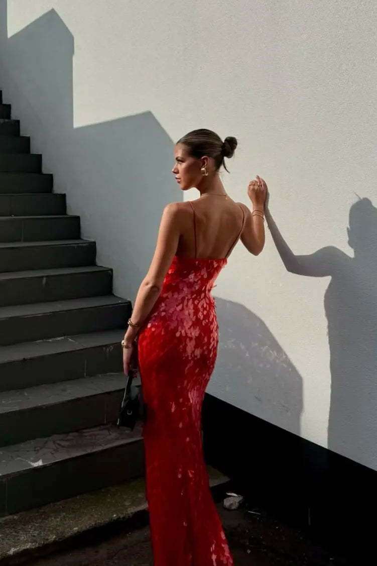 LioraLuxe™ Sequin Maxi Dress — Sculpted Shine, Timeless Elegance